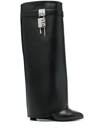 Givenchy Stivali Shark Lock In Black