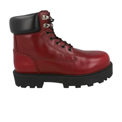 Pre-owned Givenchy Storm Lace-up Boot 'red' | Men's Size 42
