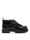 Givenchy Workboot Mid-tech In Black