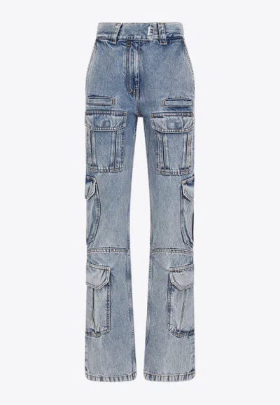 GIVENCHY STRAIGHT CARGO JEANS