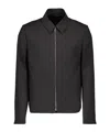 Givenchy Straight-collar Wool Bomber Jacket In Black