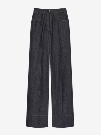 Givenchy Straight Denim Jeans In Black