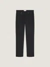 Givenchy Couture Seam Straight Fit Shadow Washed Jeans In Black