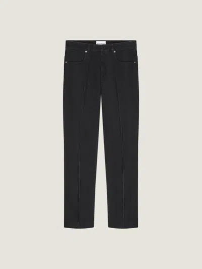 Givenchy Straight Fit Denim Pants In Black