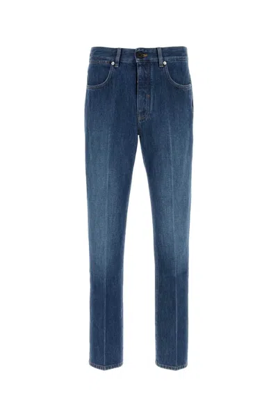 Givenchy Straight Fit Denim Pants In Blue