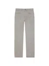 Givenchy Straight Fit Grey Jeans With Folded Effect In Gray