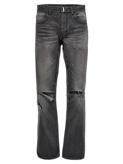 Givenchy Straight Fit Jeans In Nero