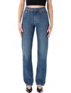 Givenchy Straight Fit Jeans Size 26 In Medium Blue