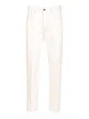 Givenchy Straight Fit Jeans White In White