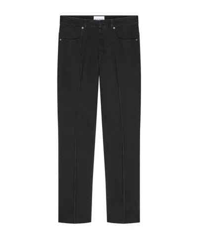 GIVENCHY STRAIGHT FIT JEANS WITH CREASE EFFECT