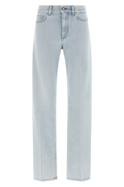 Givenchy Denim Trousers Belt Loops Five Pocket Design In Blue