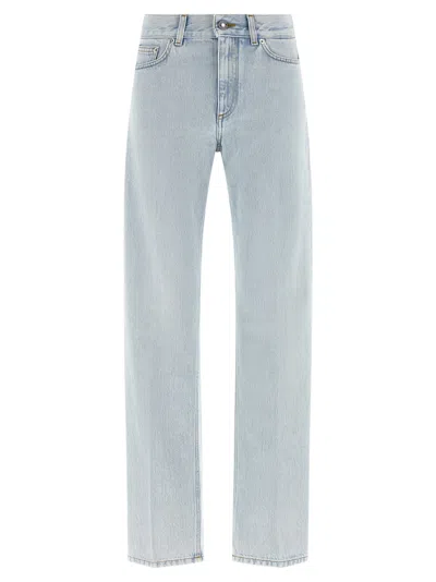 Givenchy Straight Jeans In Gray
