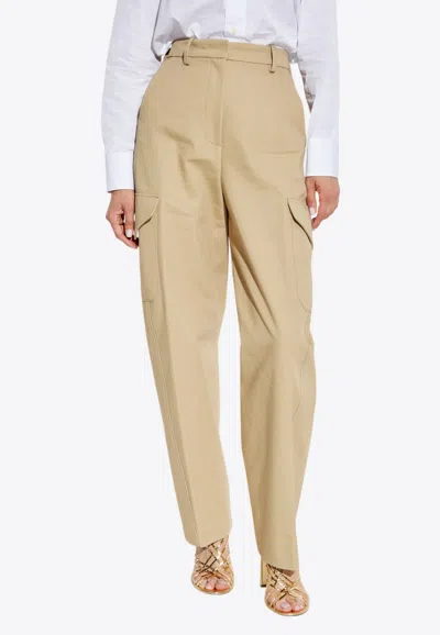 Givenchy Straight-leg Cargo Pants In Neutral