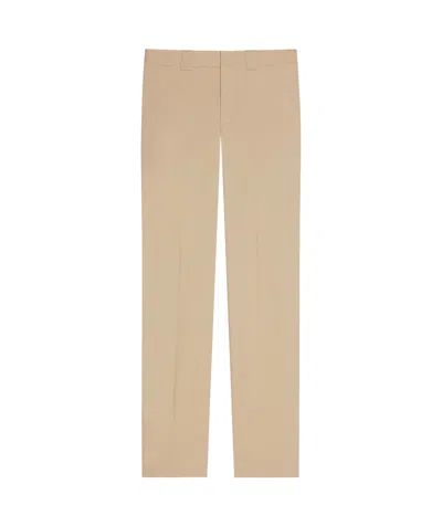 Givenchy Straight-leg Chinos In Brown