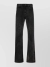 GIVENCHY STRAIGHT LEG DISTRESSED TROUSERS