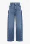 Givenchy Cocoon Pants In Washed Denim
