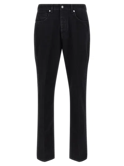 Givenchy Straight Leg Jeans In Black