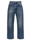 Givenchy Logo Plaque Jeans Blue In Blue