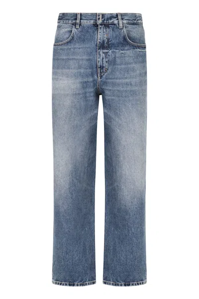 Givenchy Straight Leg Jeans In Denim