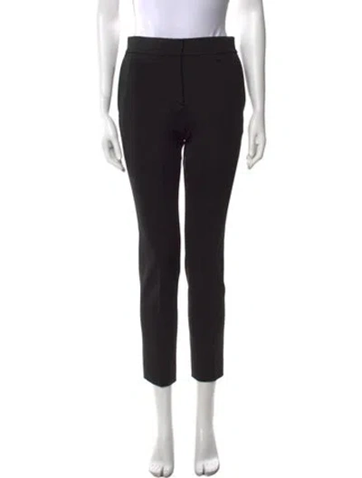 Pre-owned Givenchy Straight Leg Pants In Black