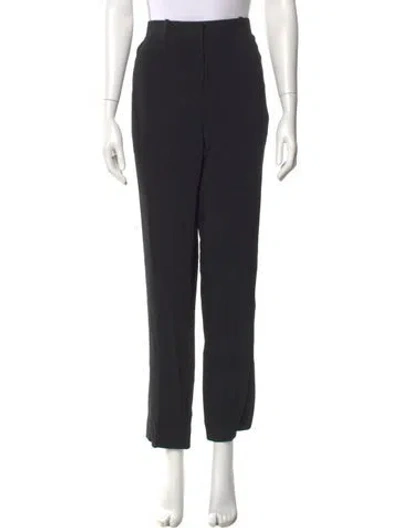 Pre-owned Givenchy Straight Leg Pants In Black