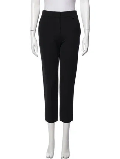 Pre-owned Givenchy Straight Leg Pants In Black