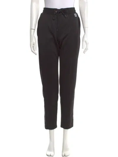 Pre-owned Givenchy Straight Leg Pants In Black