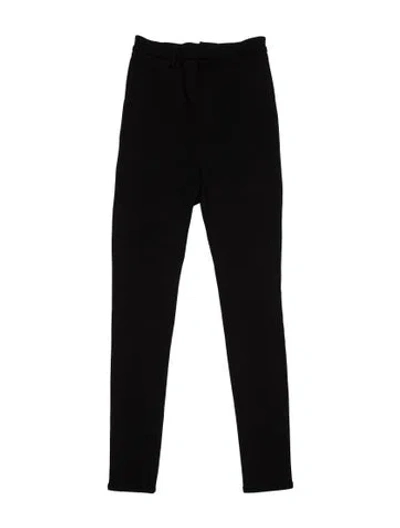 Pre-owned Givenchy Straight Leg Pants In Black