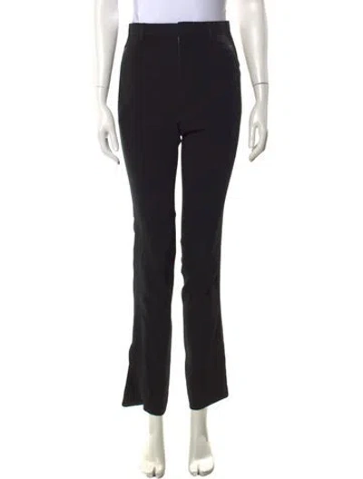 Pre-owned Givenchy Straight Leg Pants In Black