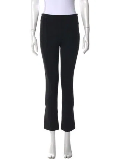 Pre-owned Givenchy Straight Leg Pants In Black