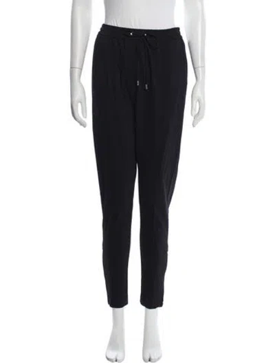 Pre-owned Givenchy Straight Leg Pants In Black