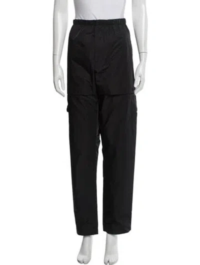 Pre-owned Givenchy Straight Leg Pants In Black
