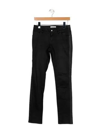 Pre-owned Givenchy Straight Leg Pants In Blue