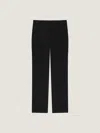 Givenchy Straight Leg Tailored Trousers In Wool In Black
