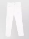 Givenchy Straight Leg Trousers Belt Loops In White