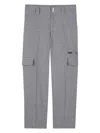 Givenchy Kids Trousers In Grey