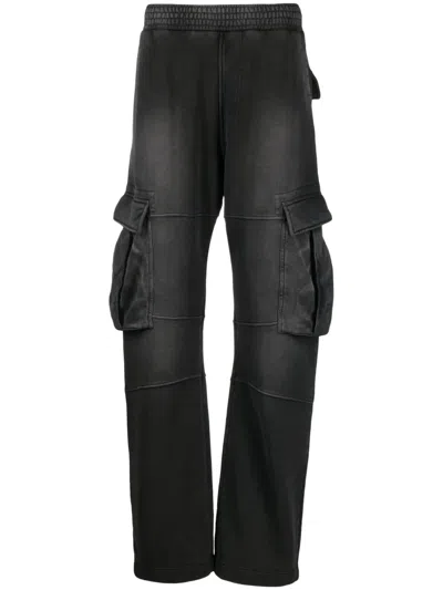 Givenchy Straight-leg Cargo Trousers In Black