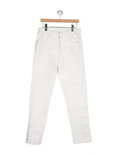 Pre-owned Givenchy Straight-leg Jeans In Multi
