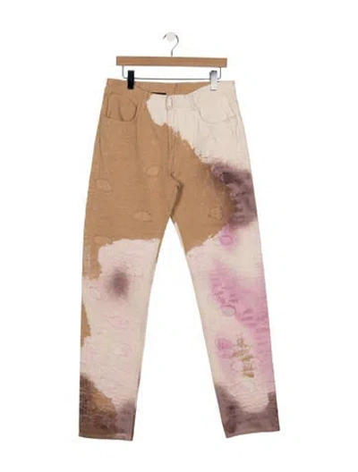 Pre-owned Givenchy Straight-leg Jeans W/ Tags In Multicolor