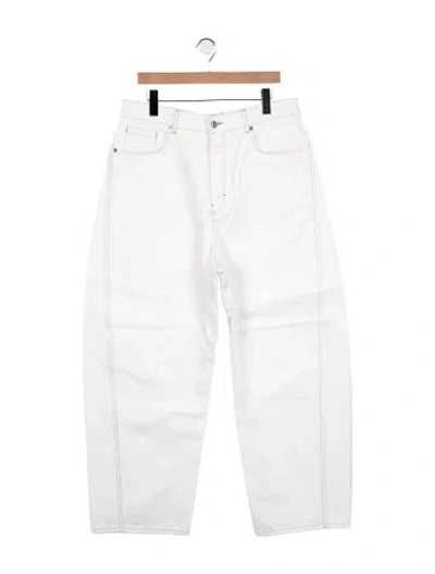 Pre-owned Givenchy Straight-leg Jeans W/ Tags In White