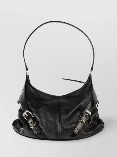 GIVENCHY STRAP BUCKLE D-RING SHOULDER BAG