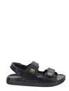 Givenchy Women Leather Sandals With 4g Metal Details In Black