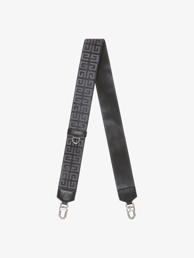 Givenchy Strap In 4g Lurex Embroidery In Black