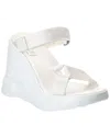 Givenchy Strap Wedge Sandal In White