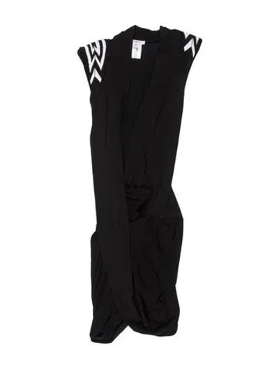 Pre-owned Givenchy Strapless Mini Dress In Black