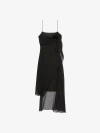 Givenchy A Medium-length Dress With Thin Shoulder Straps In Black
