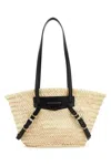 GIVENCHY STRAW SMALL VOYOU SHOPPING BAG