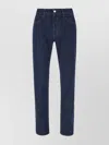Givenchy Stretch Cotton Denim Trousers With Slant And Slit Pockets