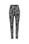 Givenchy Lace Detailing Sheer Fabric Trousers In Multi