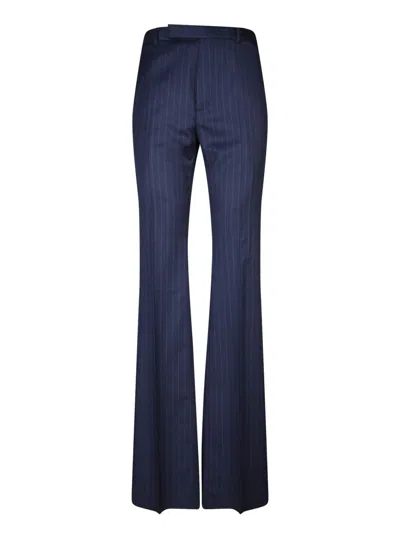 GIVENCHY GIVENCHY STRIKING BLUE TROUSERS